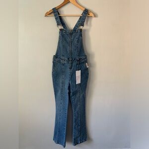Vanilla Star Juniors Front Zip Adjustable Jeans Overalls Size Small Y2K Denim
